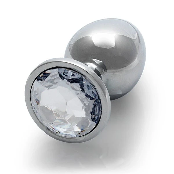 Ouch! Medium Gem Metal Anal Plug