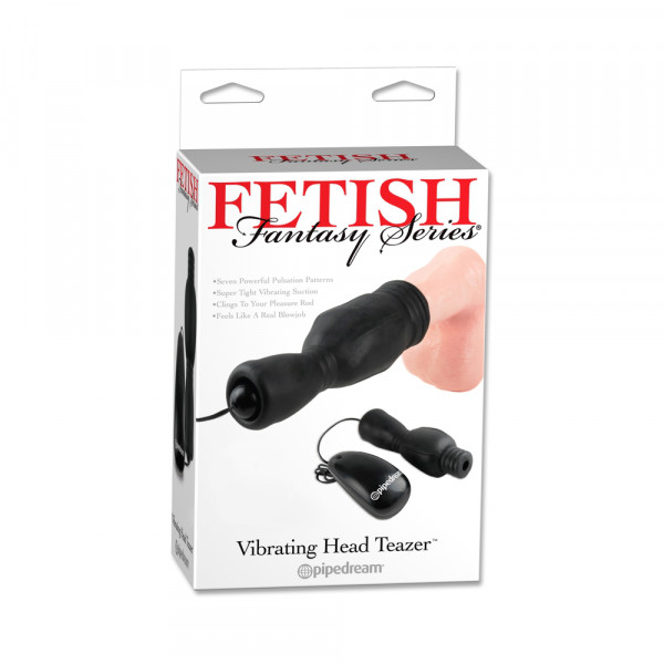 Fetish Fantasy Vibrating Head Teazer Black — image 6 of 16