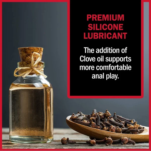 Swiss Navy Anal Silicone-Based Lube with Clove | 1oz