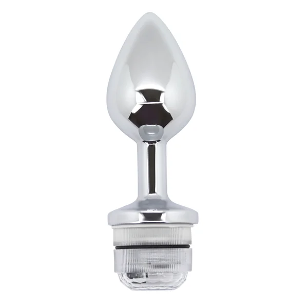 Light-Up Metal Anal Plug with Remote — image 19 of 19