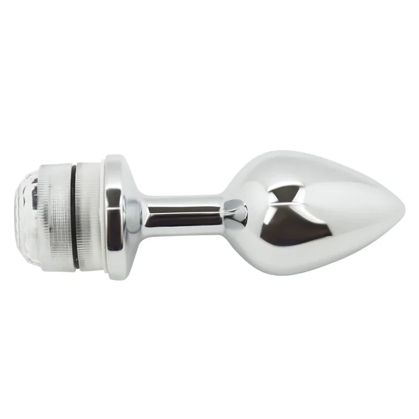 Light-Up Metal Anal Plug with Remote — image 18 of 19