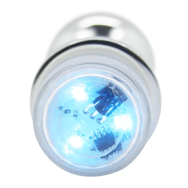 Light-Up Metal Anal Plug with Remote — image 17 of 19