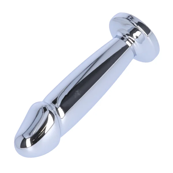 Penis Shape Metal Anal Plug Dildo With Jewel — image 12 of 16