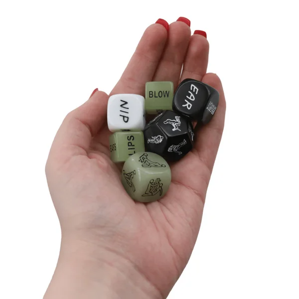 6 Piece Erotic Sex Dice Set — image 10 of 10