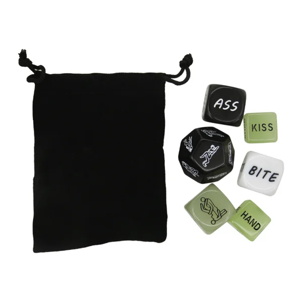 6 Piece Erotic Sex Dice Set — image 8 of 10