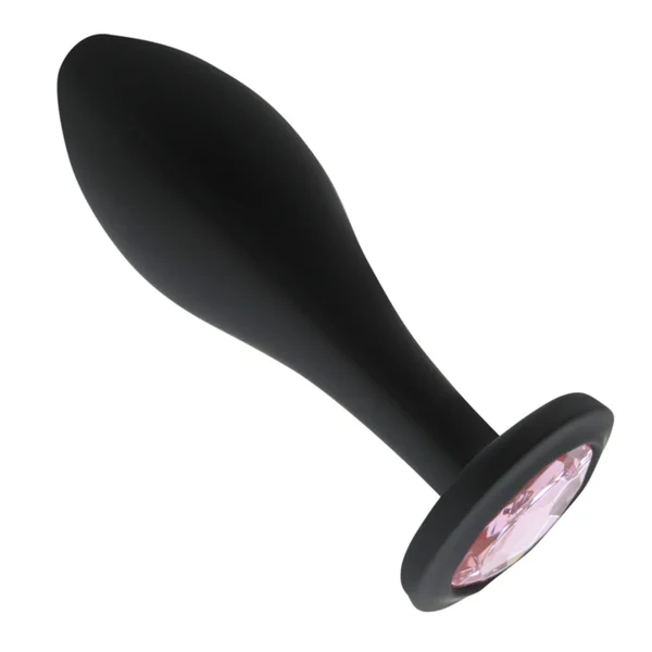 Bulbed Anal Plug with Jewel — image 18 of 25