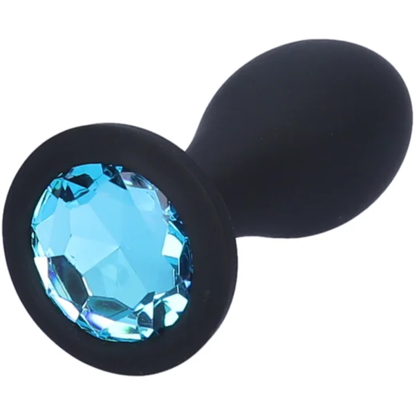 Bulbed Anal Plug with Jewel — image 24 of 25