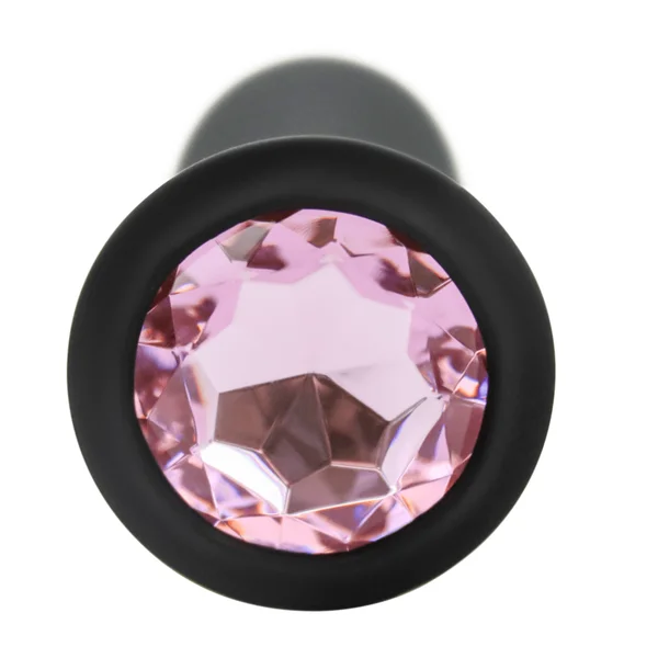 Bulbed Anal Plug with Jewel — image 19 of 25