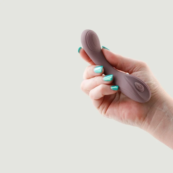 NS Novelties Desire Pure Dusty Rechargeable Multi-Speed Vibrator