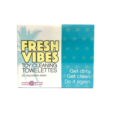 Fresh Vibes Individual Wipes Box of 20