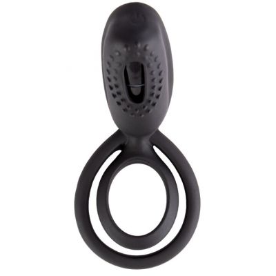 Bondara Leviathan Silicone Vibrating Double Cock Ring