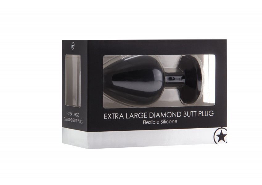 Extra Large Diamond Butt Plug