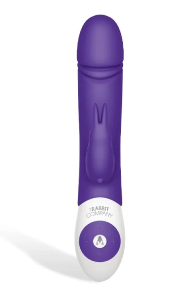 The Rabbit Company Realistic Thrusting 8.5" Silicone Rabbit Vibrator
