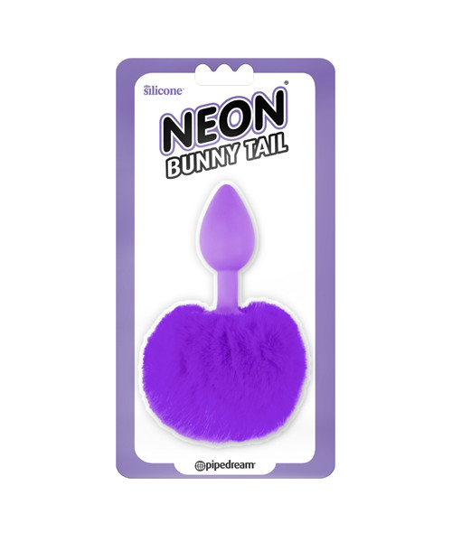 Neon bunny tail