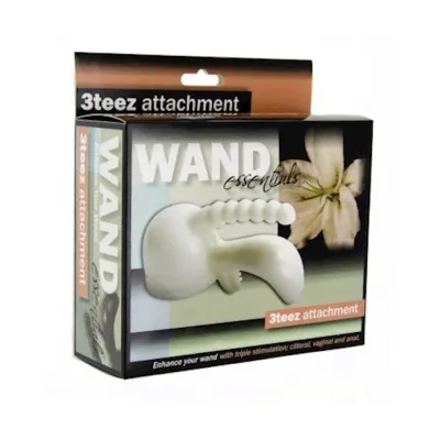 Wand Essentials 3teez Attachment Boxed White 6 Inch