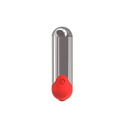 Share Satisfaction Rechargeable Bullet Vibrator Red