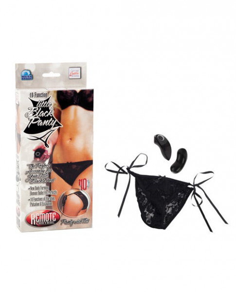 CalExotics Remote Control 10 Function Little Black Panty