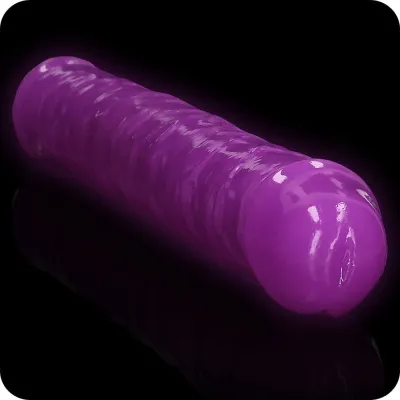 RealRock Glow In The Dark 15 Inch Double Dildo