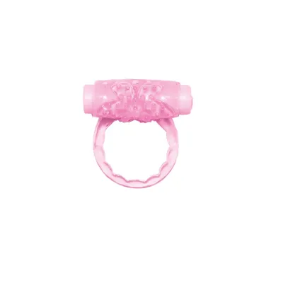 Humm Dinger Turbo Vibrating Cockring Magenta