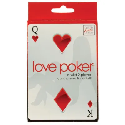 Love Poker A Wild 2 Player Card Game for Adults