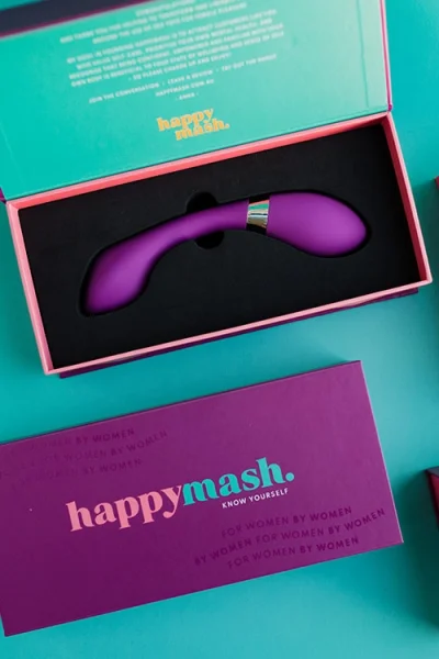 Happy Mash Refresh Curved G-Spot Vibrator