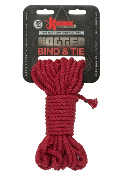 KINK - Hogtied - Bind & Tie - 6mm Hemp Bondage Rope — image 9 of 10