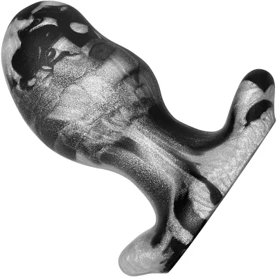 Oxballs Ergo Large Silicone Butt Plug Platinum Swirl