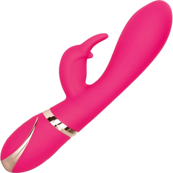 Jack Rabbit Signature Silicone Ultra-Soft Rabbit Dual Stimulation Vibrator by CalExotics