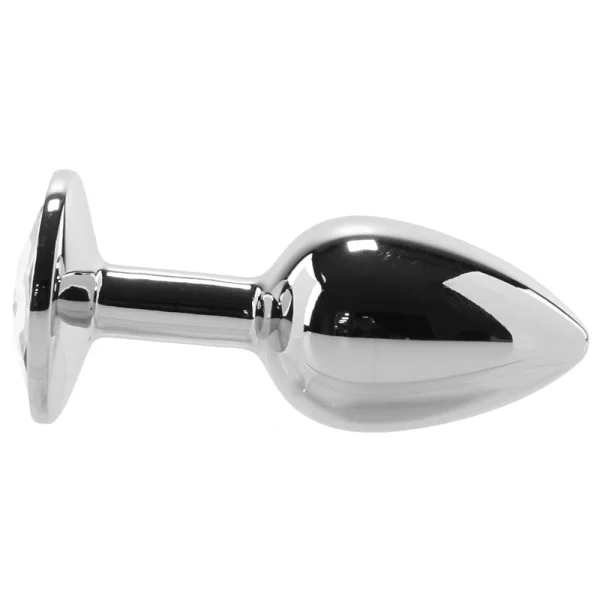 Adam And Eve Clear Gem Anal Plug Small — image 5 of 8