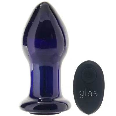 GLAS Rechargeable Butt Plug 3 5 quot