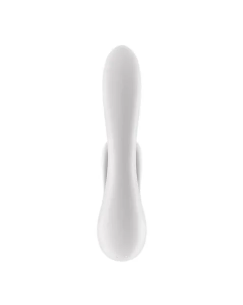 Satisfyer Double Flex - White - 7.9 Inch