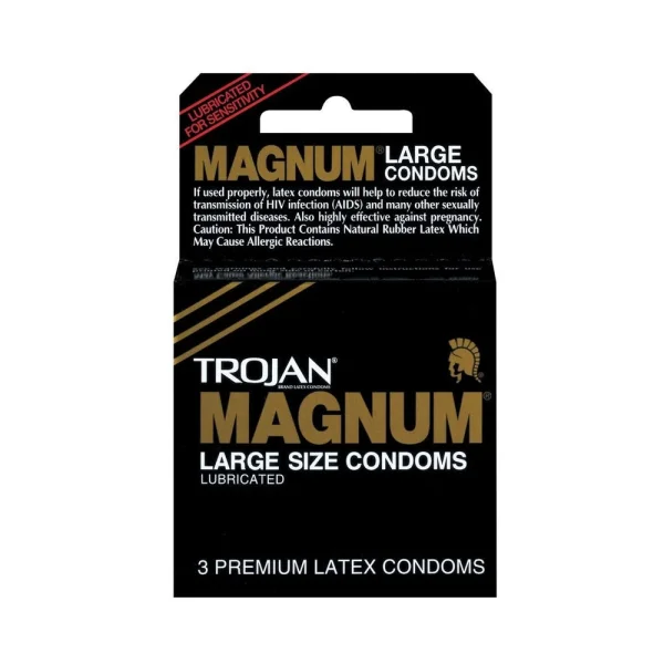 Trojan Magnum Larger Size Condoms — image 4 of 7