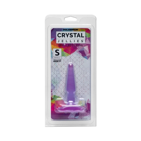 Crystal Jellies Butt Plug Purple Small — image 16 of 16