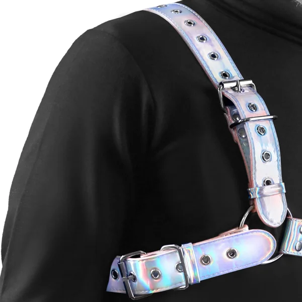Cosmo Dare Chest Harness Large / X-Large - Rainbow