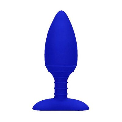 Heating Anal Butt Plug Glow Blue 4 7 Inch
