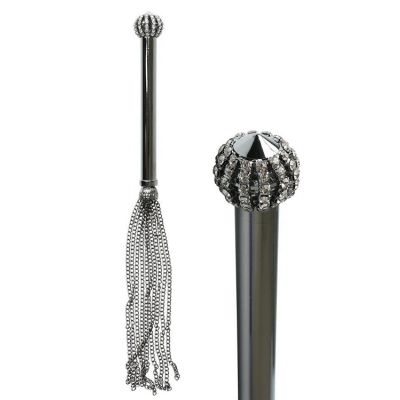 Sportsheets International 12 Tickler with Chains Rhinestone Handle