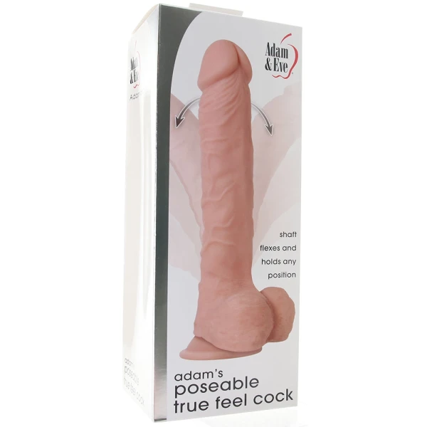 Adam's Poseable True Feel Cock