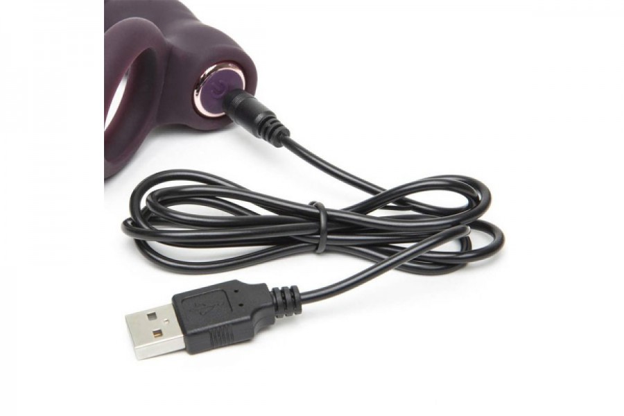 Fifty Shades Freed Lost in Each Other Rechargeable Rabbit Love Ring