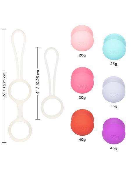 She-ology Interchangeable Weighted Kegel Set