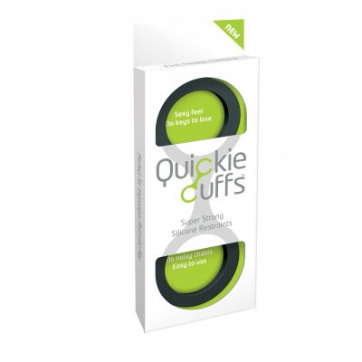 Quickie Cuffs Large Size Silicone Handcuffs