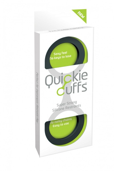 Quickie Cuffs Large Size Silicone Handcuffs