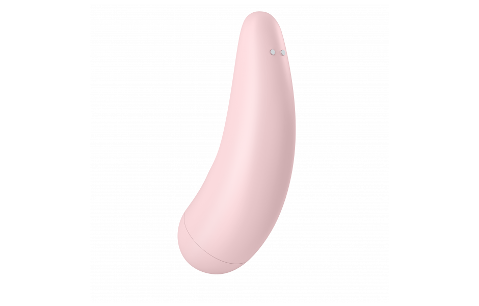 Satisfyer Curvy 2 Plus Air Pulse Silicone Clitoral Stimulator With Vibration & App