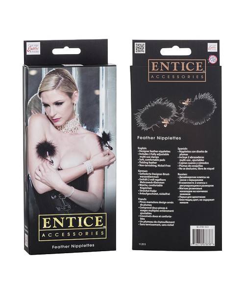 Entice feather nipplettes