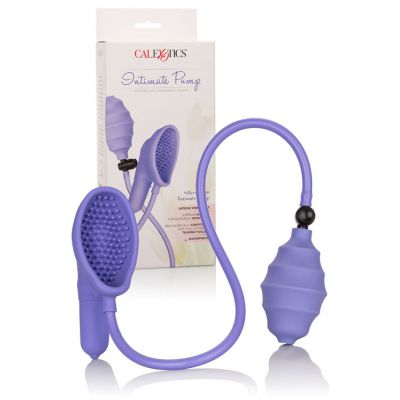 California Exotic Vibrating Lilac Silicone Clitoral Pump