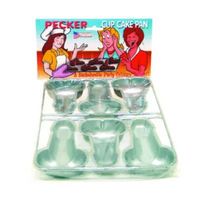 Bachelorette Party Pecker Cup Cake Pans