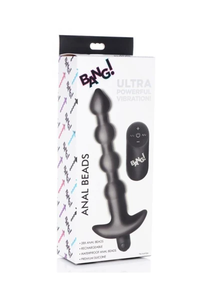 Remote Control Vibrating Silicone Anal Beads