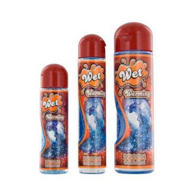 Wet Warming Gel Lubricant 3oz 3 Oz