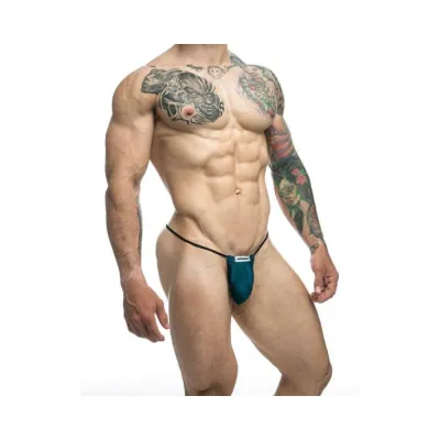 Women s Lingerie Malebasics Justin Simon Classic G string Bulge Opal S m