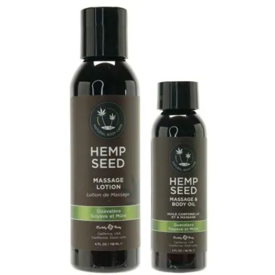 Hemp Seed Massage in a Box Gift Set Guavalava