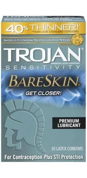 Trojan Sensitivity Bareskin Lubricated Condoms - 10 Pack — image 2 of 2